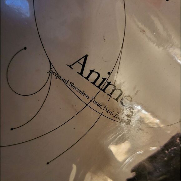 NWT Underwraps Teen Anime Jaquard Tunic Costume - Picture 6 of 6